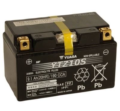 Yuasa YTZ10S Motorcycle Battery